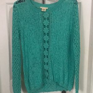 Teal Blue Sweater